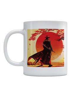 اشتري Red Dead Game Character Printed Mug White/Red/Black في السعودية