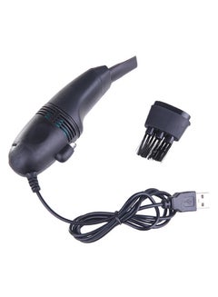 Buy Mini Computer Dust Vacuum Cleaner With Brush 5W 5.0 W OS3430B-A Black/Silver in Saudi Arabia