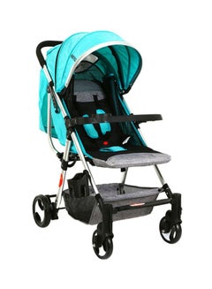 Buy Baby Stroller - Blue/Black/Grey in Saudi Arabia