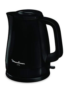 Buy Kettle |Uno iter Electric Kettle | Plastic | 2 Years Warranty 1.5 L 2400 W BY150827 Black in Egypt