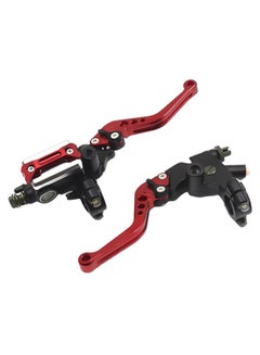 Buy Pair Of Motorcycle Pump Lever Hydraulic Brake Clutch For Honda Yamaha in Saudi Arabia