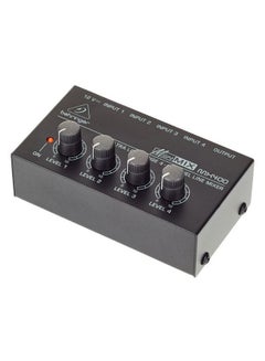 Buy 4-Channel Audio Mixer MX400 Black in UAE