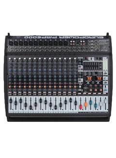 Buy 20-Channel Multi-FX Processor Powered Mixer PMP6000 Black in UAE