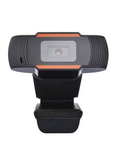 Buy Portable HD Webcam Black/Orange in UAE