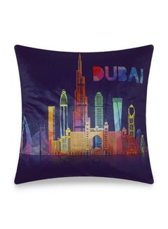 اشتري غطاء وسادة من المخمل بطبعة منظر طبيعي في دبي متعدد الألوان 45x45Ø³Ù†ØªÙŠÙ…ØªØ± في الامارات