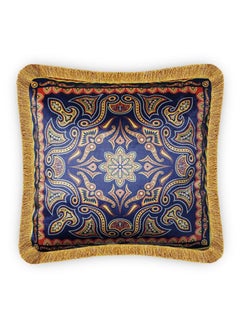 Buy Arasquare Ornamental Classic Style Printing Cushion Cover Multicolour 45x45centimeter in UAE