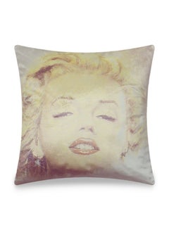 Buy Marilyn Monroe Printing Cushion Cover Multicolour 45x45cm in UAE