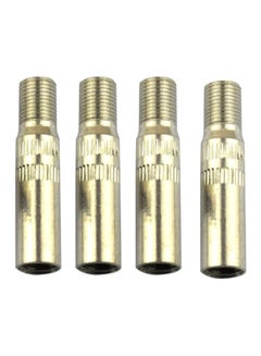 Buy 4-Piece Metal Car Truck Tyre Wheel Valve Extensions in UAE