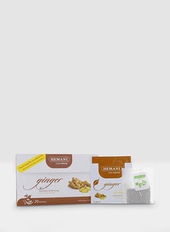 Buy Ginger Herbal Tea 20 Bags 40grams in UAE