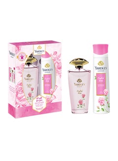 Buy English Rose EDT And Body Spray 125ml + 150ml Pack of 2 in UAE