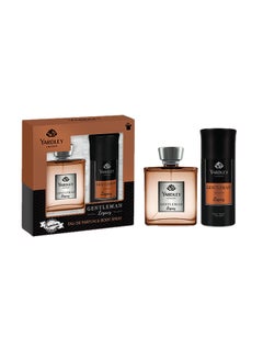 Buy 2-Piece Legacy Gentleman Perfume and Body Spray 250ml in UAE