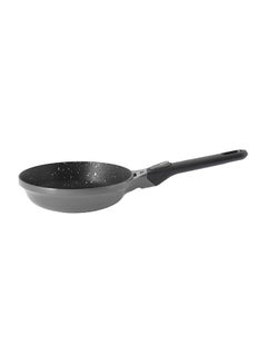 Buy Frying Pan With Detachable Handle Grey/Black 20cm in Egypt