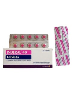 Inderal 40 mg 50 tabs