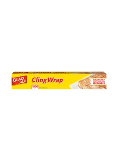 Glad - Cling Wrap Clear Plastic Loop 1,000 sq ft