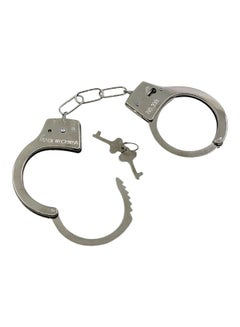 Buy Pretend Play Metal Handcuff With Keys 5.2x6.5centimeter in UAE