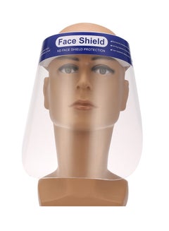 Buy 5-Piece Protective Isolation Protective Face Shield Clear 35 x 25 x 5centimeter in Egypt