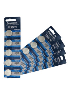 Buy 25-Piece Lithium Coin Battery Set Silver in UAE
