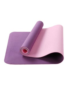 Buy TPE Yoga Mat 183x61x0.6cm in UAE