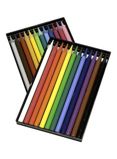 Buy 24-Piece Progresso Woodless Coloured Pencils Set Multicolour in Egypt