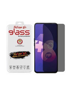 Buy Privacy Glass Screen Protector For Huawei Y9S Transparent Black in Saudi Arabia