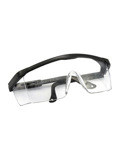 اشتري نظارة واقية للسلامة العامة، قابلة للتعديل ومضادة للضباب شفاف/ أسود 16 x 6 x 5سنتيمتر في السعودية