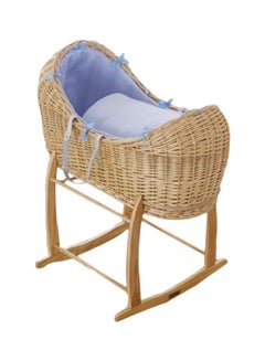 Buy Moses Basket Cot With Rocking Stand in Saudi Arabia