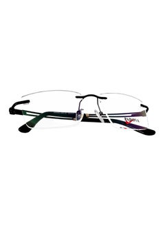 Buy Men's Rimless Eyeglasses Frame 300045 in UAE