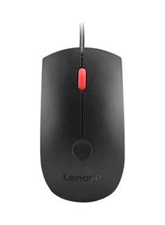 Buy Wired Biometric USB Mouse Black in UAE