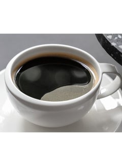 Buy 12-Piece New Moon Coffee Cup With Saucer Set White Cup - 6x13x10.5x6, Saucer - 6x17x17x2cm in UAE