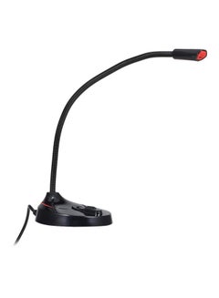 Buy F12 USB Gooseneck Microphone Black/Red in UAE