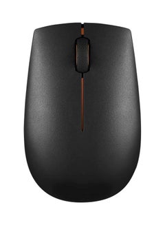 Buy 300 Wireless Compact Mouse Black/Red in UAE