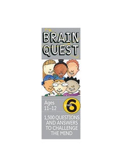 Buy Brain Quest Grade 6 Paperback English by Chris Welles Feder & Susan Bis - 01/05/2012 in UAE