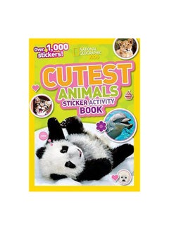 اشتري Cutest Animals Sticker Activit غلاف ورقي عادي في الامارات