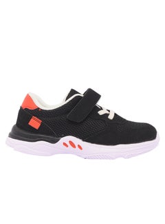 Buy Baby Boys Mesh Velcro Low Top Sneakers Black in UAE