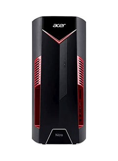 Buy Nitro N50-600 Gaming Tower PC, Core i5 Processor/8GB RAM/1TB HDD/2GB NVIDIA GeForce GTX 1050 Graphic Card Black/Red in UAE