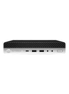 Buy EliteDesk 800G4 Mini PC With Core i7 Processor, 16GB RAM/512GB SSD/Intel UHD Graphics 630 Black/Silver in Egypt