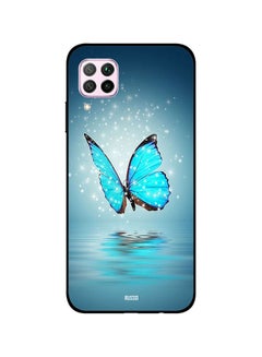 Buy Skin Snap Case Cover -for Huawei Nova 7i Blue Bullerfly On Water Blue Bullerfly On Water in UAE
