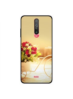 Buy Protective Case Cover For Xiaomi Poco X2 Flower Cycle in UAE