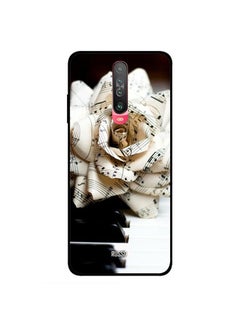 Buy Protective Case Cover For Xiaomi Poco X2 Notation On Flower in UAE