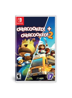 Buy Overcooked! + Overcooked! 2 -(Intl Version) - nintendo_switch in Saudi Arabia