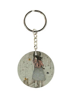 Buy Cartoon Themed Single Sided Keychain in UAE