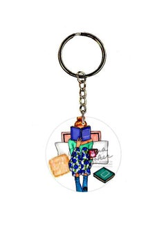 Buy Cartoon Themed Single Sided Keychain in UAE