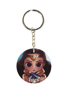 Buy Wonderwomen Character Printed Keychain in UAE