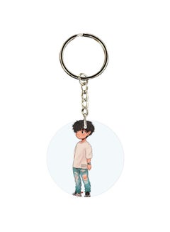 Buy Single Sided Character Printed Keychain in UAE