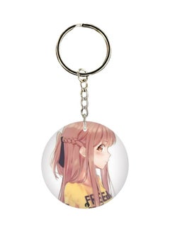 Buy Anime Girl Printed Keychain in UAE