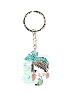 Buy Cartoon Themed Single Sided Keychain in UAE