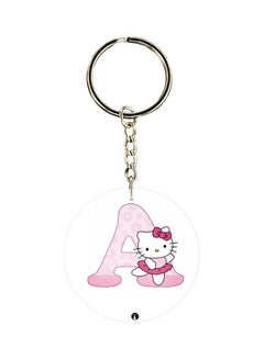 Buy Hello Kitty Letter A Printed Keychain in Saudi Arabia