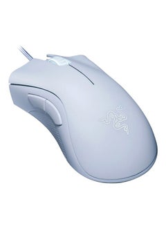 Buy DeathAdder Essential Gaming 6400 DPI Optical Sensor Mouse White in Saudi Arabia