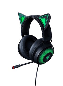 Buy Kraken Kitty RGB USB Gaming Headset - THX 7.1 Spatial Surround Sound, Chroma RGB Lighting, Retractable Active Noise Cancelling Mic, Lightweight Aluminum Frame for PC - Classic in UAE