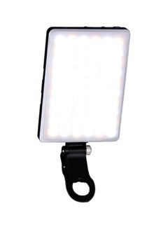 Buy Mini Clip-On Mobile Phone LED Light Black in UAE